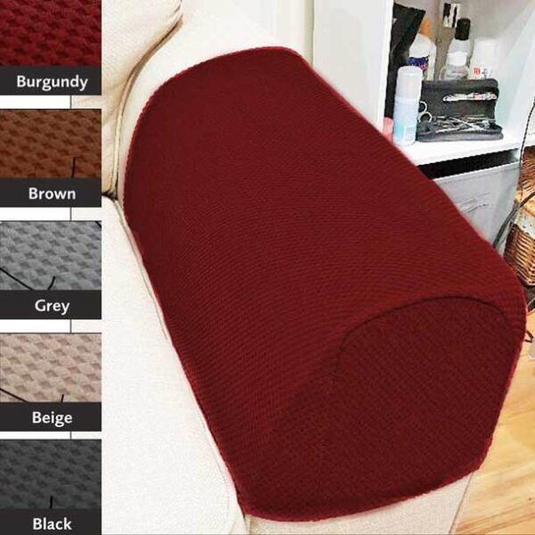 Easylife Stretch Armrest Covers Pair in Grey