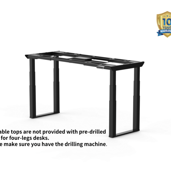 4-Leg Standing Desk with 4 Motors