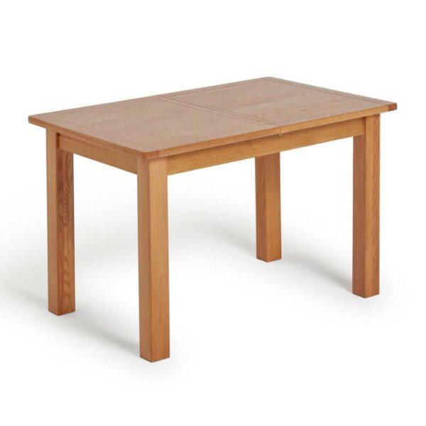 Ashwell Oak Veneer Extending 4-6 Seater Table Elegant Functional Dining Decor