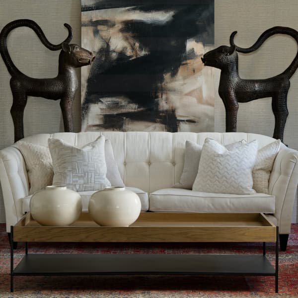 Basil Custom Sofa, Loveseat, Custom Sofa - Andrew Martin
