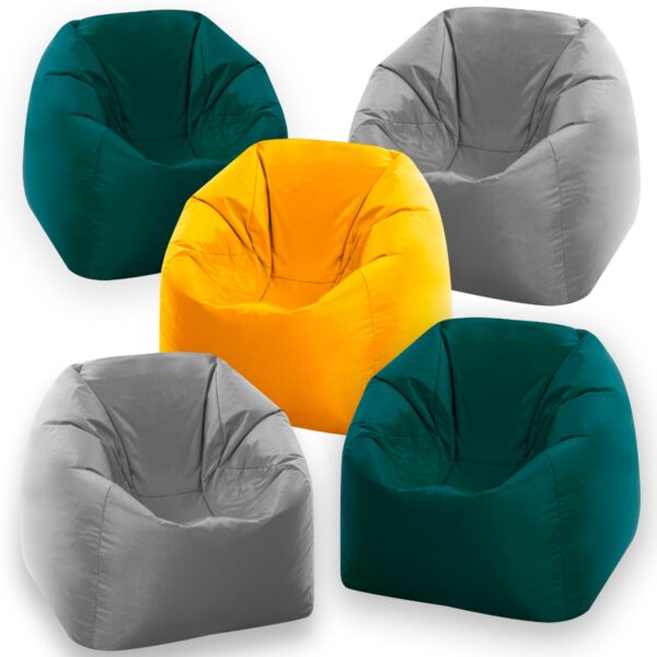 Secondary Students Natural Toned Bean Bag Chair - Pack of 5