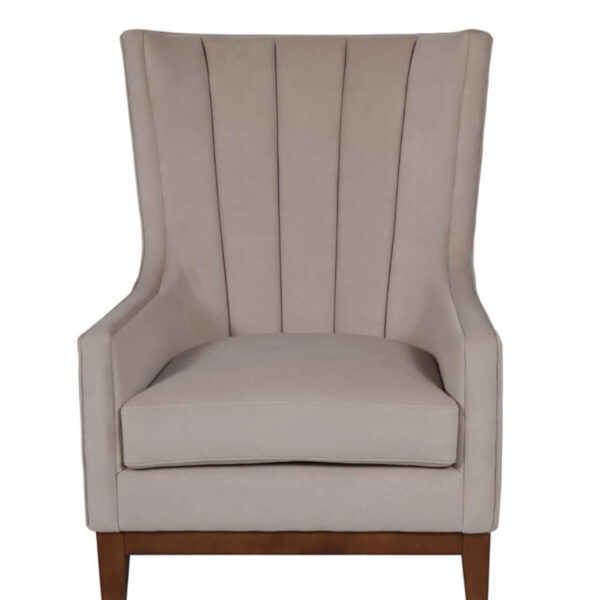 Soft-touch Fabric Occasional Chair