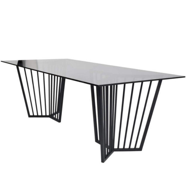 Tinted Glass Dining Table