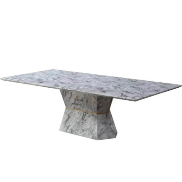 Grey Marble Stone Dining Table