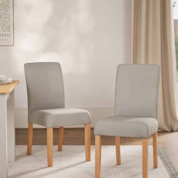 M&S Set of 2 Malton Dining Chairs Light Natural