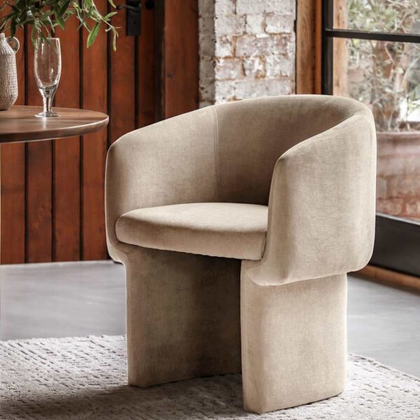 Gallery Direct Holm Dining Chair Cream