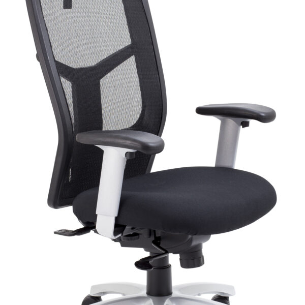 Fonz 24 Hour Black High Back Mesh Office Task Chair