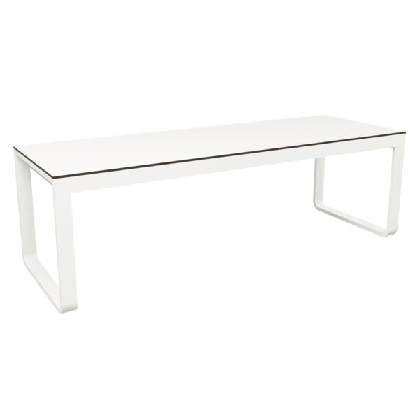 Fayette Wooden Extending Dining Table In White