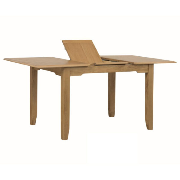 Kamiah Large Wooden Extending Dining Table In Oak