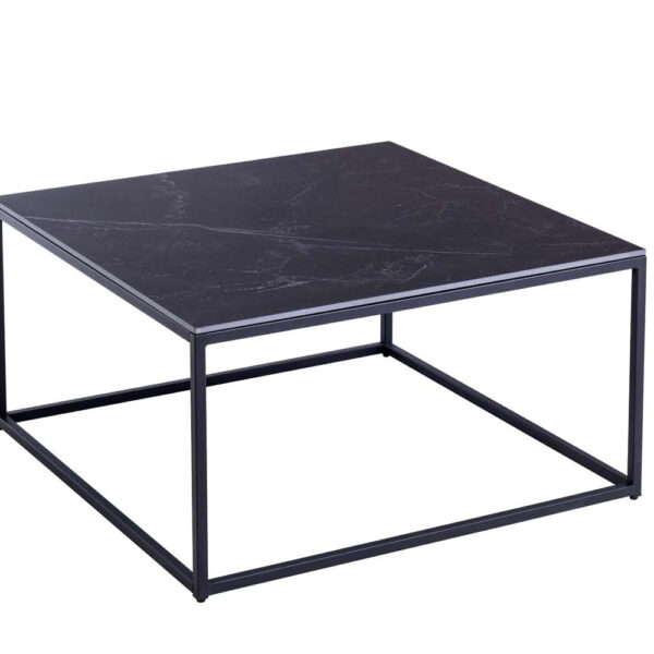 Oslo Black Marble Stone Coffee Table